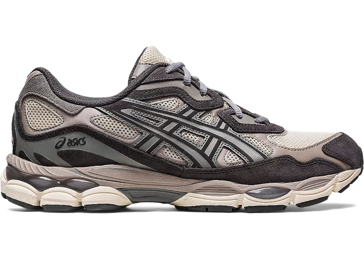 ASICS Gel-NYC Oatmeal Obsidian Grey